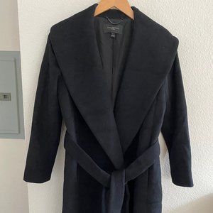 Ann Taylor Petite Shawl Collar Wrap Coat
